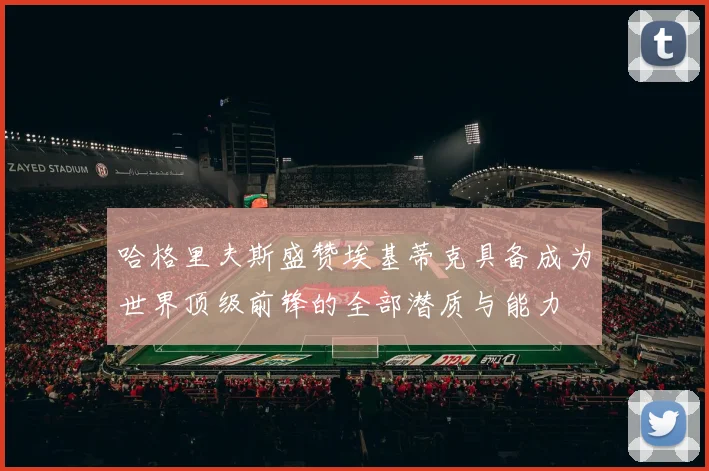 哈格里夫斯盛赞埃基蒂克具备成为世界顶级前锋的全部潜质与能力